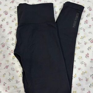 Pursue Fitness High-Waist Black Leggings